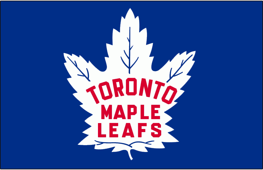 Toronto Maple Leafs 1945-1948 Jersey Logo iron on heat transfer